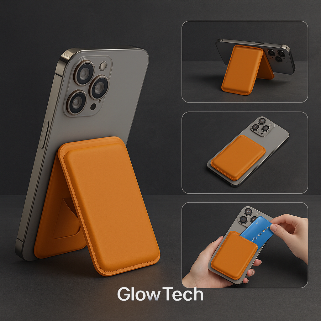 💜 GlowTech | MagFlex Wallet