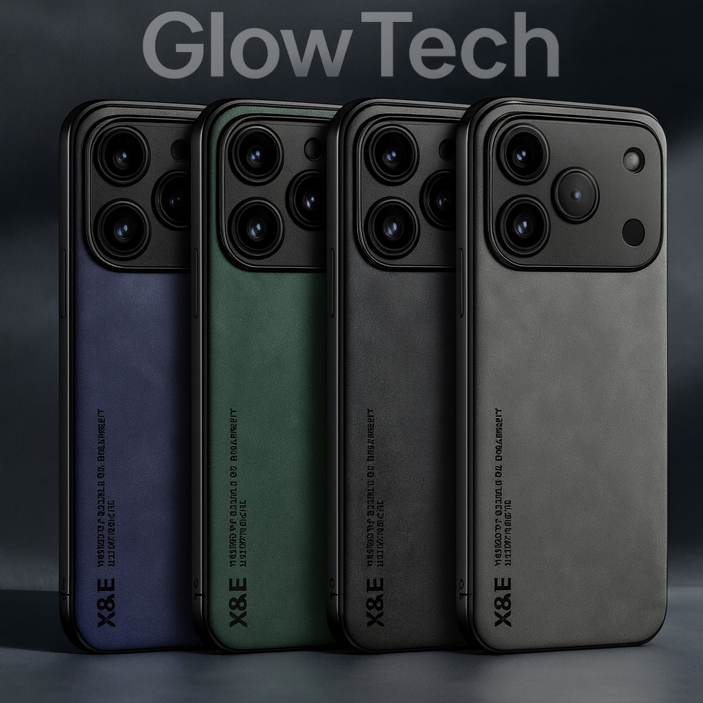 ✨ LuxSkin Case | GlowTech